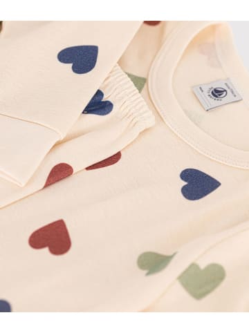 PETIT BATEAU Pyjama in Creme