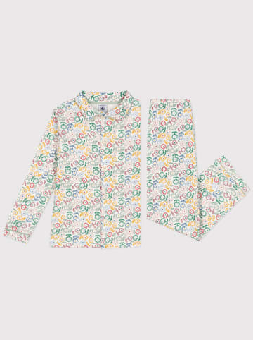 PETIT BATEAU Pyjama in Weiß