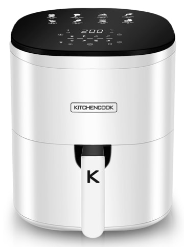 KITCHENCOOK Heißluftfritteuse ''Airmed_6'' in Weiß - (B)38 x (H)69,5 x (T)35 cm