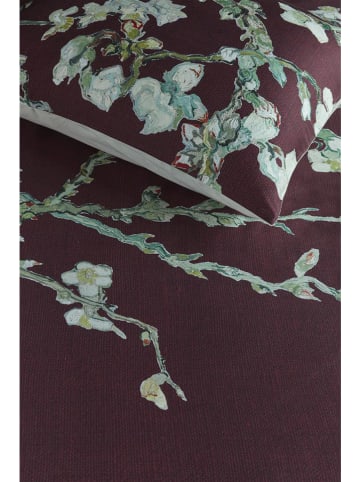 Beddinghouse Satin-Bettwäsche-Set ''Blossom'' in Bordeaux