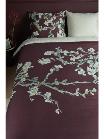 Beddinghouse Satin-Bettwäsche-Set ''Blossom'' in Bordeaux