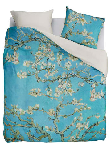 Beddinghouse Komplet pościeli "Almond Blossom Blue" w kolorze błękitnym