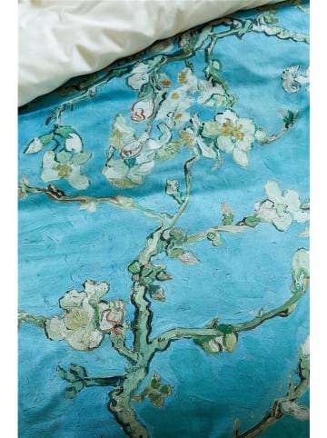 Beddinghouse Komplet pościeli "Almond Blossom Blue" w kolorze błękitnym