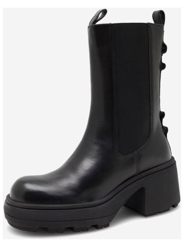 Badura Leder-Stiefeletten "Tal" in Schwarz