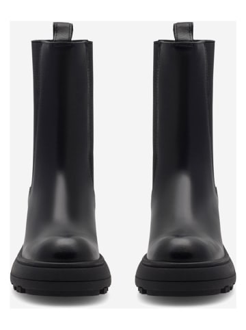 Badura Leder-Stiefeletten "Tal" in Schwarz