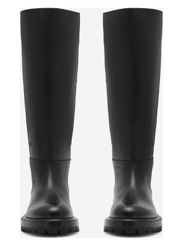 Gino Rossi Leder-Stiefel "Foggia" in Schwarz