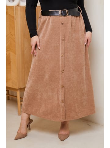 Curvy Lady Rok lichtbruin