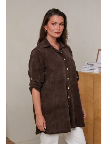 Curvy Lady Blouse bruin