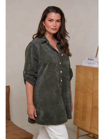 Curvy Lady Blouse kaki