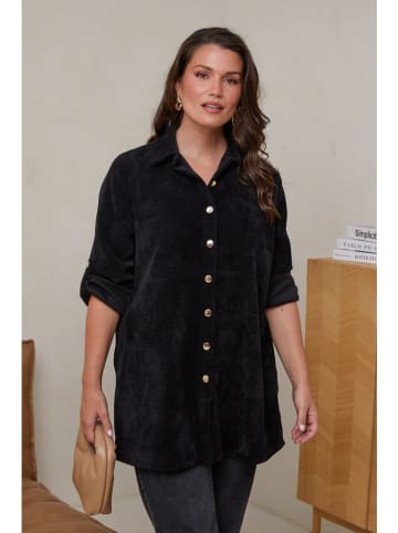 Curvy Lady Blouse zwart