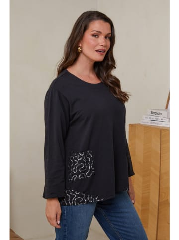 Curvy Lady Tuniek donkerblauw