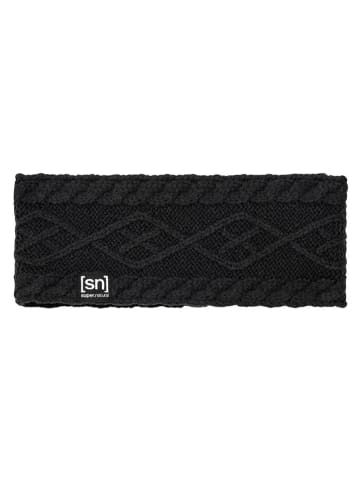 super.natural Hoofdband "Knit" zwart
