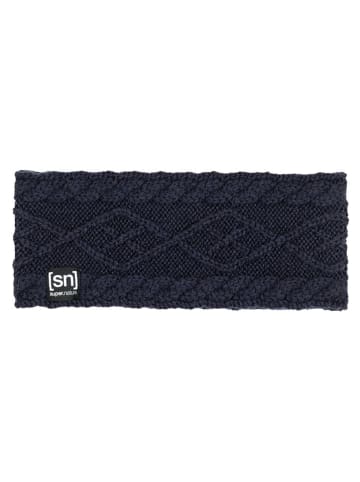 super.natural Stirnband "Knit" in Dunkelblau