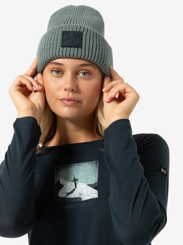 super.natural Beanie "Krissini" in Blau