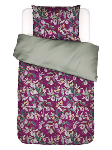 Essenza Beddengoedset "Plums perfect" paars/kaki