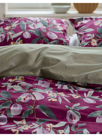 Essenza Beddengoedset "Plums perfect" paars/kaki