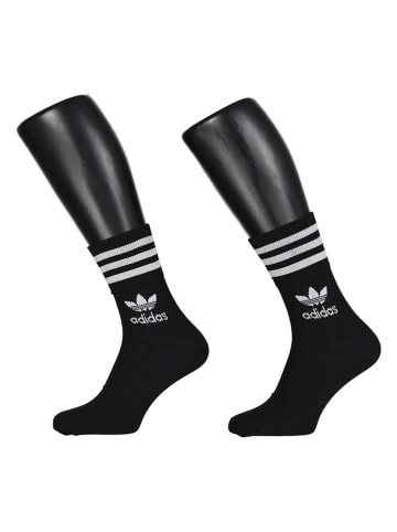 adidas Skarpety (3 pary) w kolorze czarno-białym