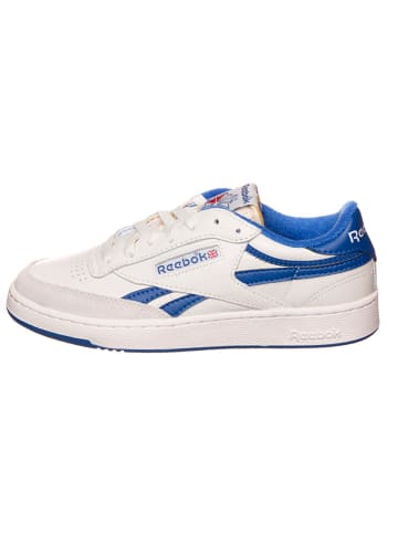 Reebok Leren sneakers wit/blauw