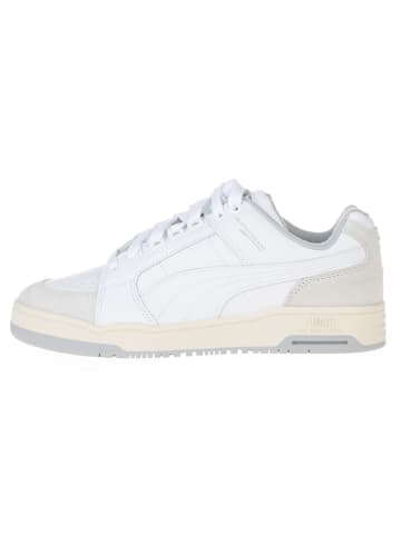 Puma Leder-Sneakers "Slipstream Lo Retro" in Weiß/ Beige