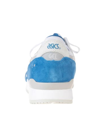 asics Leder-Sneakers "Gel-Lyte III OG" in Weiß/ Blau