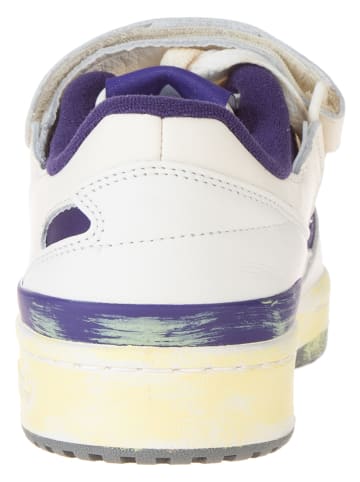 adidas Leder-Sneakers "Forum 84 Low Aec" in Weiß