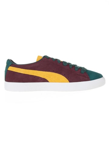 Puma Leren sneakers "VTG Teams" paars/groen