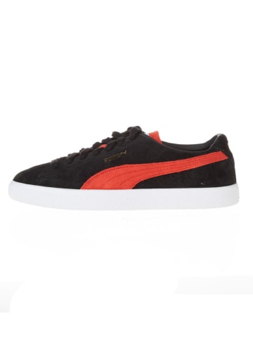 Puma Leder-Sneakers "VTG Teams" in Schwarz/ Blau