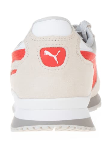 Puma Sneakersy "RX 737 OG" w kolorze kremowo-czerwonym