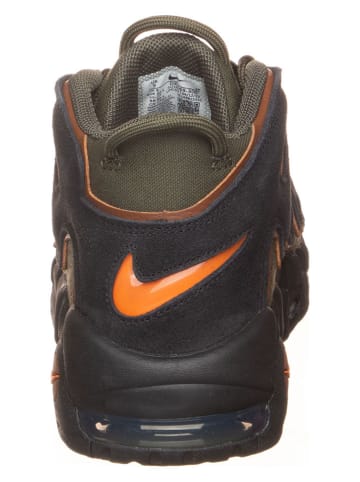 Nike Skórzane sneakersy "Air More Uptempo '96" w kolorze oliwkowo-czarnym