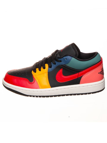 Air Jordan Skórzane sneakersy "1 Low" ze wzorem