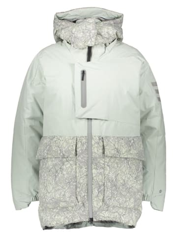 adidas Kurtka puchowa "Terrex x And Wander Xploric" w kolorze jasnozielonym