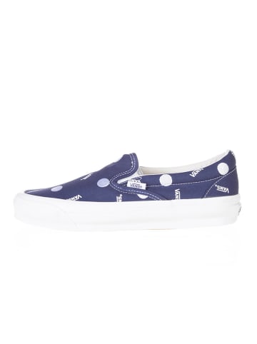Vans Slipper in Blau/ Weiß