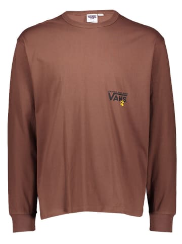 Vans Longsleeve in Braun