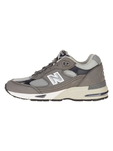 New Balance Leder-Sneakers "W991GNS" in Grau
