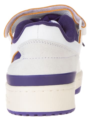 adidas Skórzane sneakersy "Forum 84" w kolorze biało-fioletowym