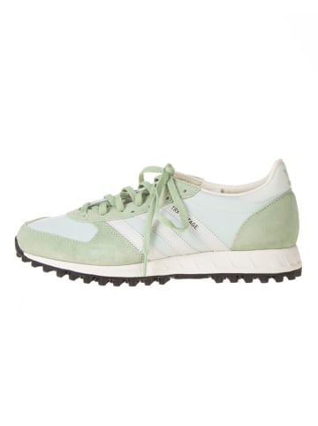 adidas Leder-Sneakers "TRX Vintage" in Grün/ Hellblau