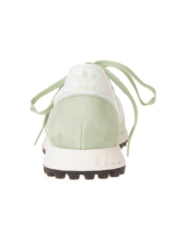 adidas Leder-Sneakers "TRX Vintage" in Grün/ Hellblau