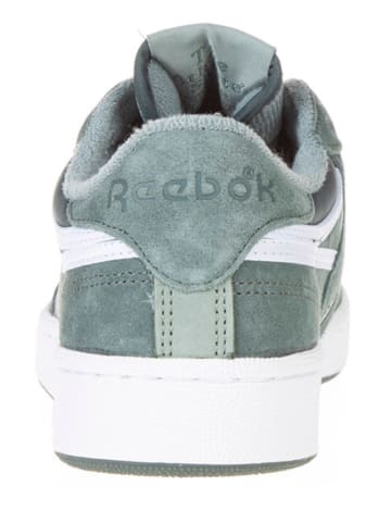 Reebok Leren sneakers groen/lichtblauw