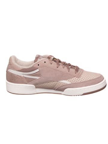 Reebok Leren sneakers lichtroze/beige