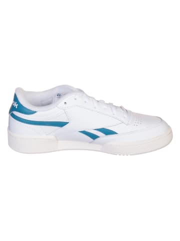 Reebok Leder-Sneakers "Club C Revenge" in Blau/ Weiß