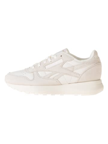 Reebok Leder-Sneakers "Classic Leather" in Creme