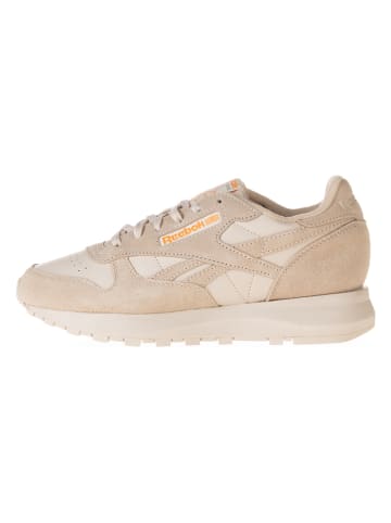 Reebok Leder-Sneakers "Classic Leather" in Beige