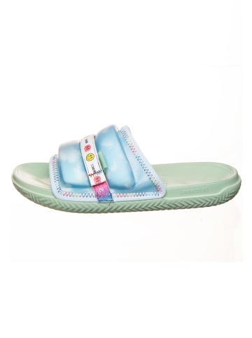 Air Jordan Slipper ''Super Play Slide'' in Mint/ Hellblau