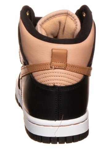 Nike Sneakers "Dunk High Premium" in Beige/ Schwarz