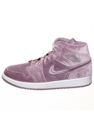 Air Jordan Leder-Sneaker ''1 Mid  Velvet'' in Lila