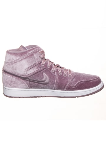 Air Jordan Leren sneakers "1 Mid Velvet'' paars