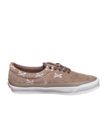 Vans Leder-Sneakers in Hellbraun