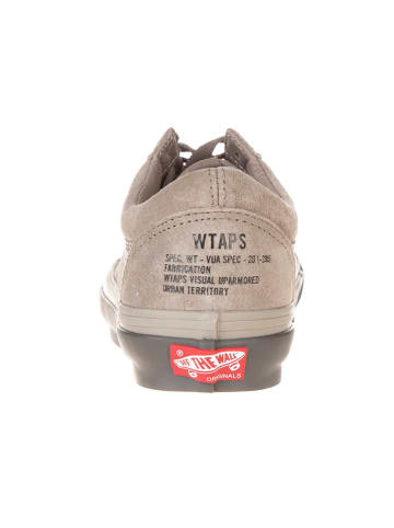 Vans Leder-Sneakers in Hellbraun