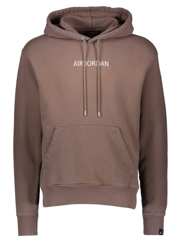 Air Jordan Bluza "Wordmark" w kolorze brązowym