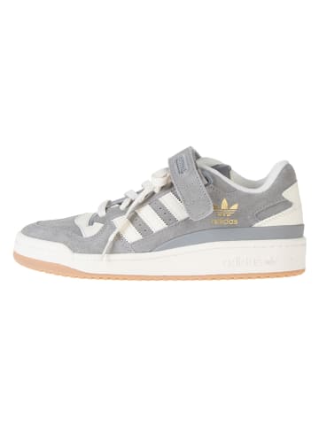 adidas Leder-Sneakers "Forum Low" in Grau